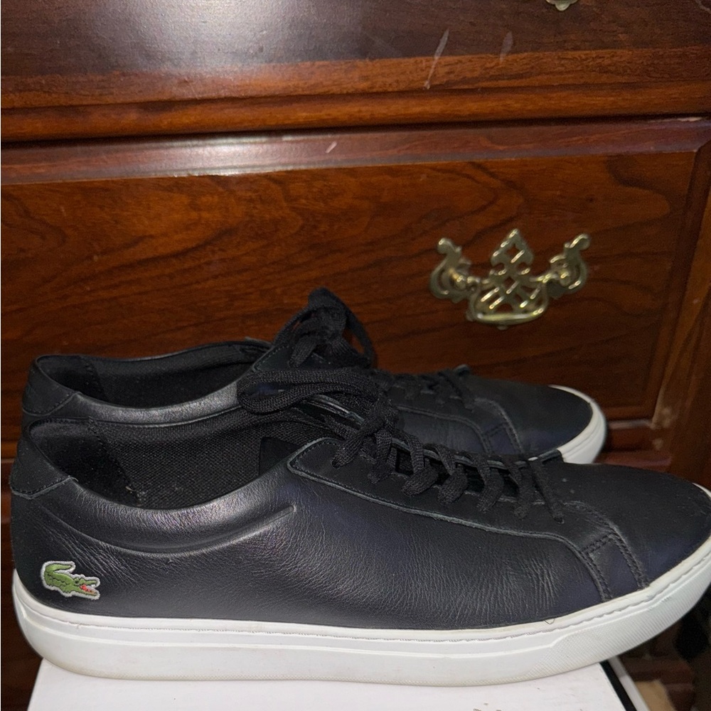 Leather Lacoste shoes